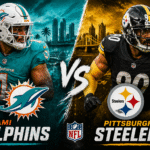 Miami Dolphins Vs Pittsburgh Steelers Match Player Stats