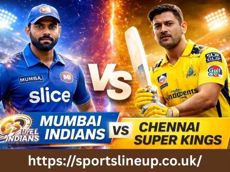 Mumbai Indians Vs Chennai Super Kings Standings