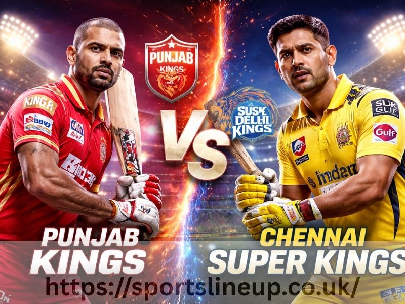 Punjab Kings Vs Chennai Super Kings Timeline